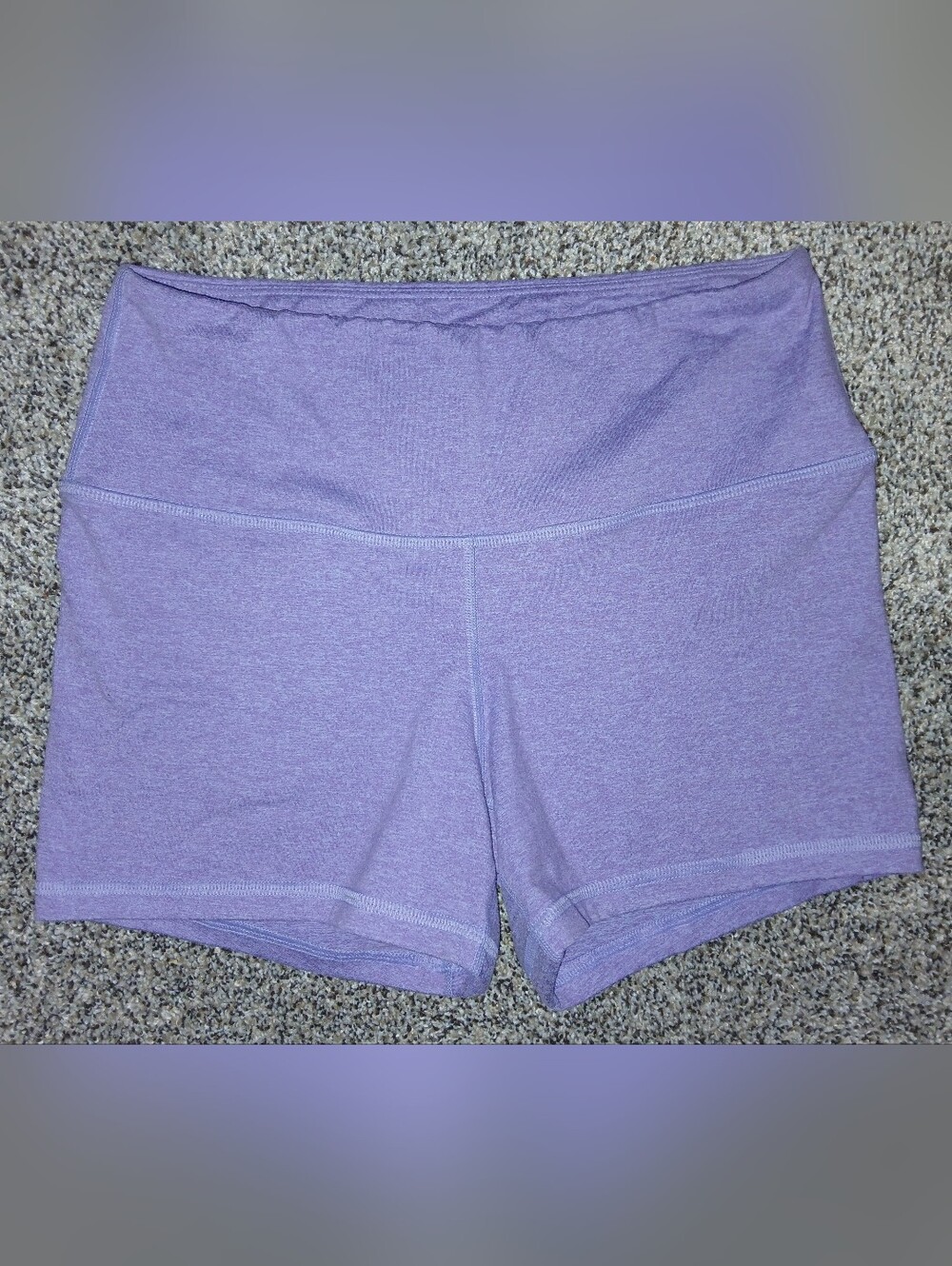Fleo Lavender High-Rise MEDIUM Shorts